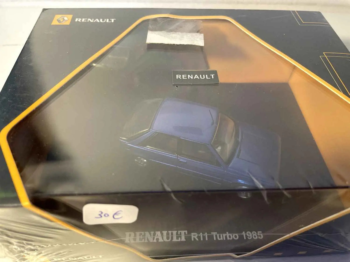 Renault 11 Turbo bleue de 1985 (coffret boite rectangle) Bernard Miniatures