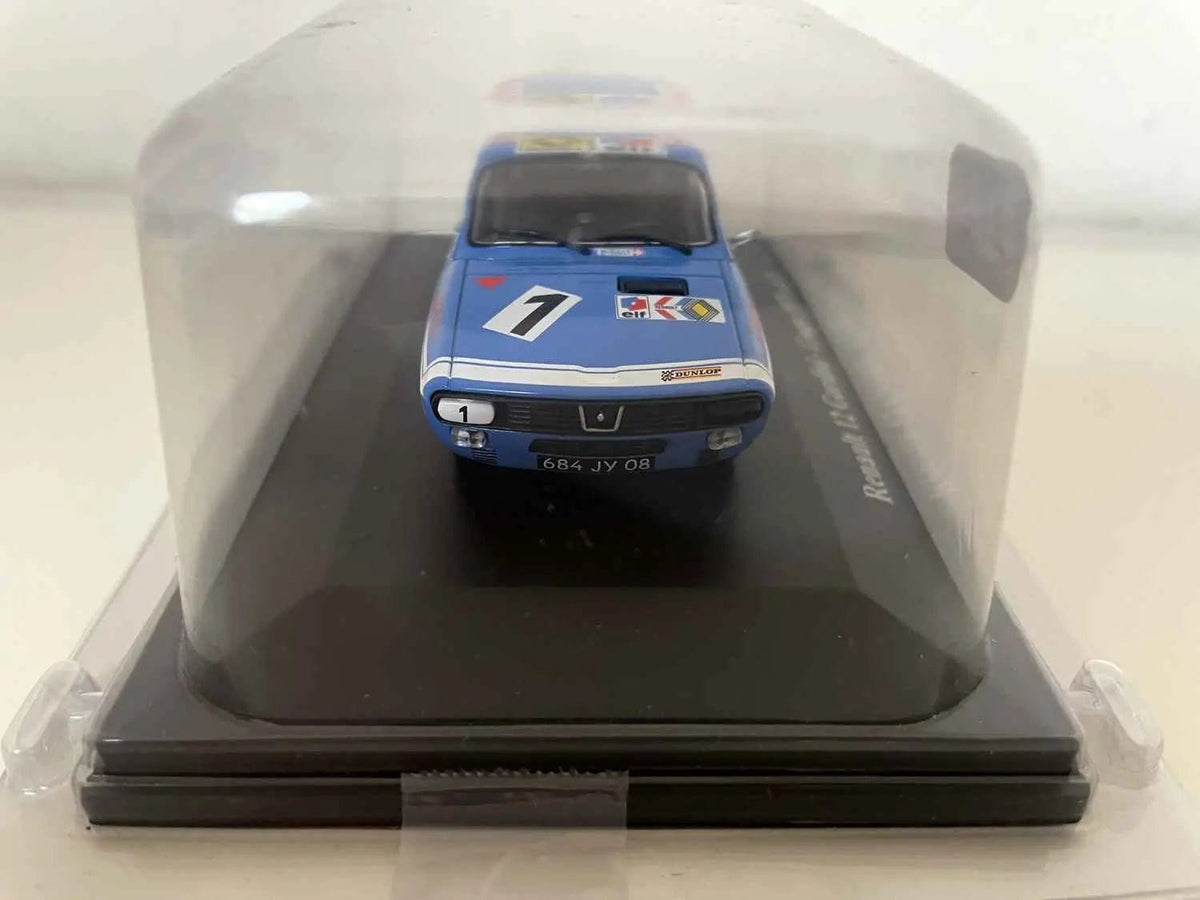 Renault 12 Gordini bleue numéro 1 - Coupe 1973 Bernard Miniatures