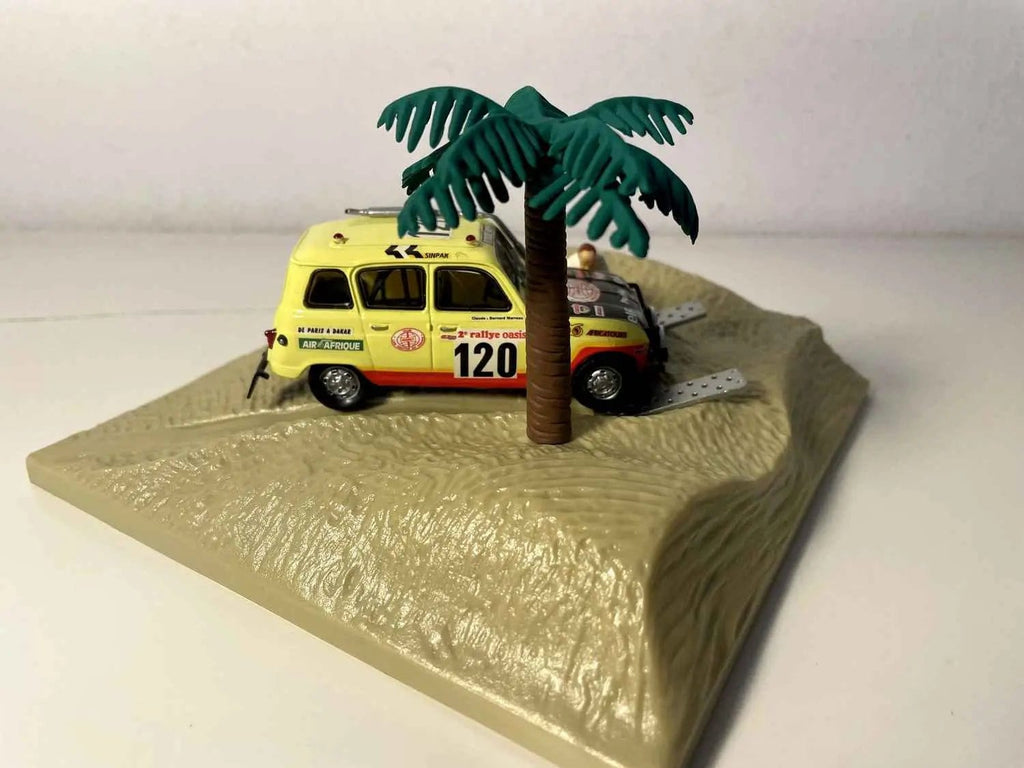 Renault 4 Sinpar N° 120 (rallye Paris - Dakar 1980) Bernard Miniatures