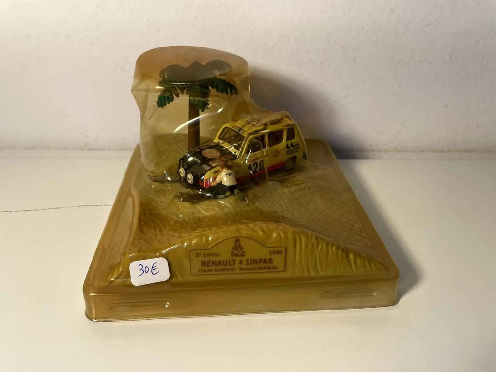 Renault 4 Sinpar N° 120 (rallye Paris - Dakar 1980) Bernard Miniatures