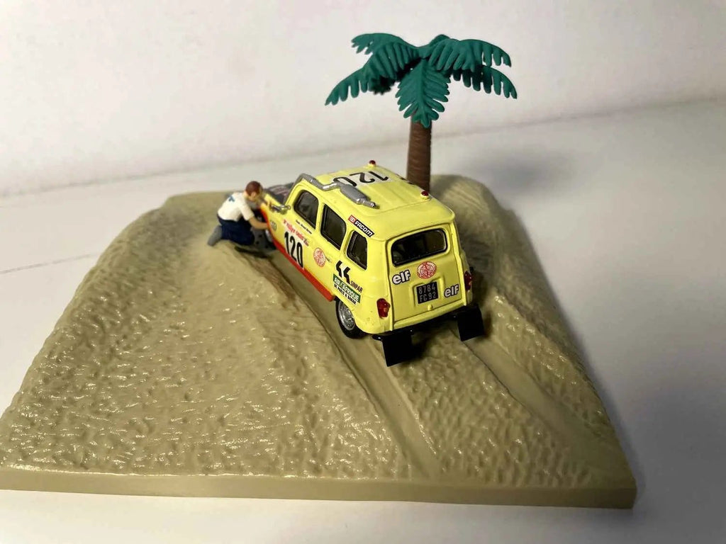 Renault 4 Sinpar N° 120 (rallye Paris - Dakar 1980) Bernard Miniatures