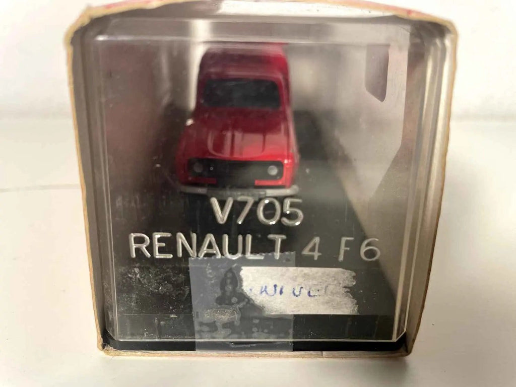 Renault 4 fourgonnette F6 rouge publicitaire Tout l'Univers Bernard Miniatures