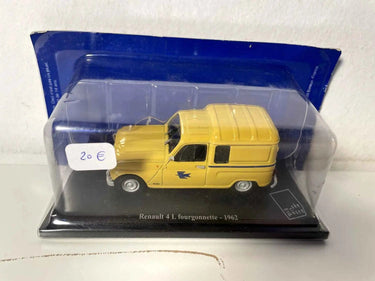 Renault 4L fourgonnette jaune de 1962 la Poste - PTT Bernard Miniatures
