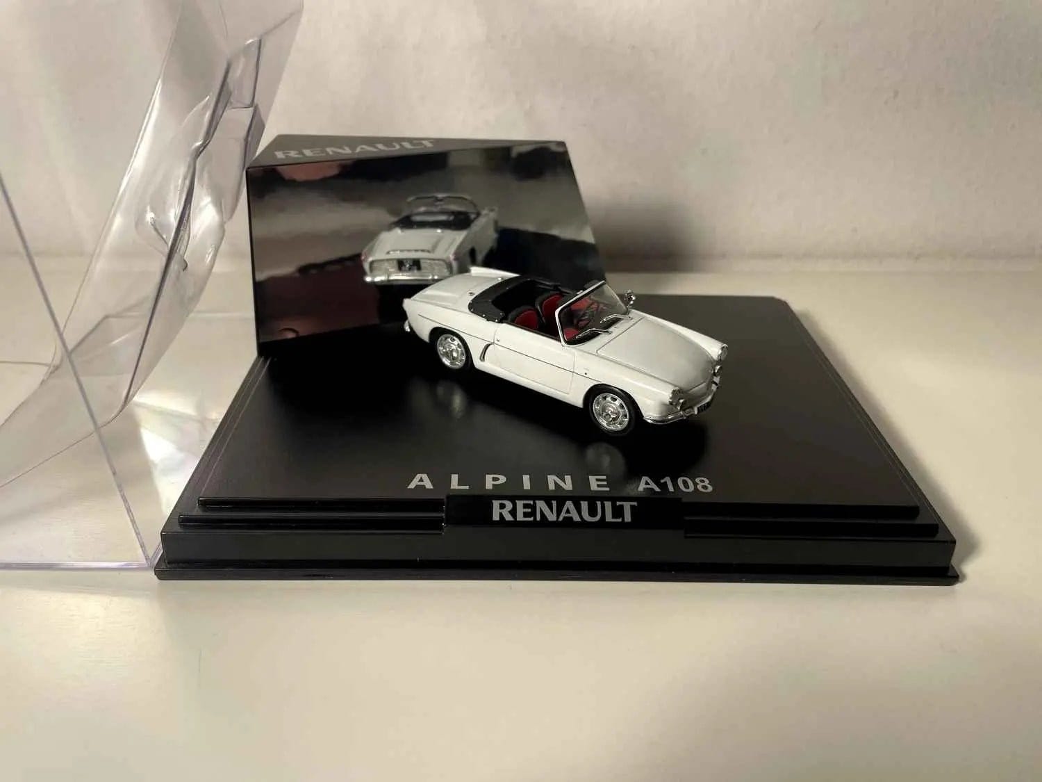 Renault Alpine A108 cabriolet blanche (coffret) Bernard Miniatures