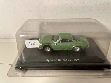 Renault Alpine A110 1600SX verte de 1977 Bernard Miniatures