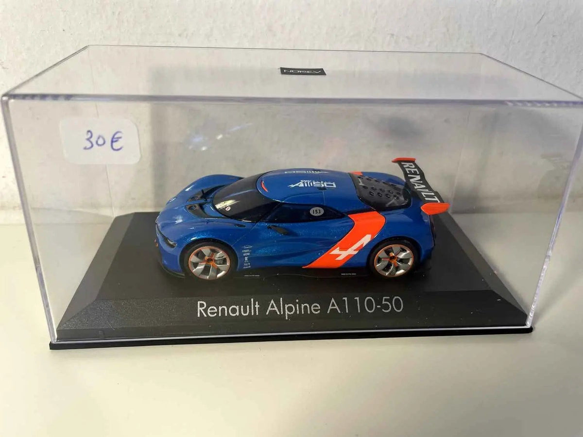 Renault Alpine A110-50 bleue et orange (Norev) Bernard Miniatures