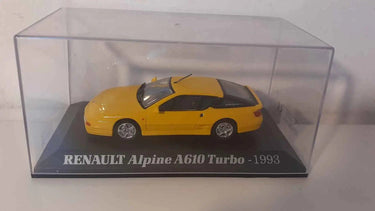 Renault Alpine A610 Turbo jaune de 1993 Bernard Miniatures