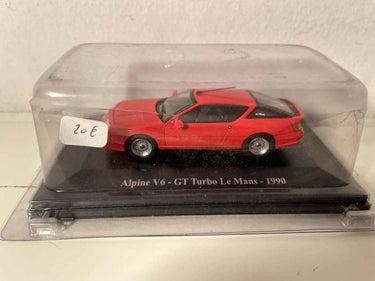 Renault Alpine V6 GT Turbo Le Mans rouge de 1990 Bernard Miniatures