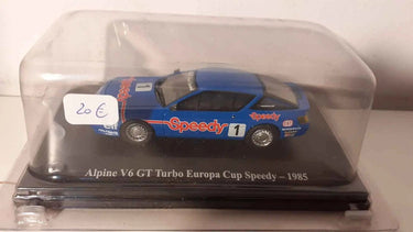 Renault Alpine V6 GT turbo Europa Cup Speedy de 1985 (numéro 1) Bernard Miniatures