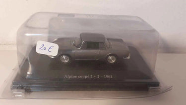 Renault Alpine coupé 2 + 2 grise de 1961 Bernard Miniatures