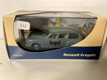 Renault Frégate Domaine bleue/grise avec la publicité CAFE LEGAL Bernard Miniatures