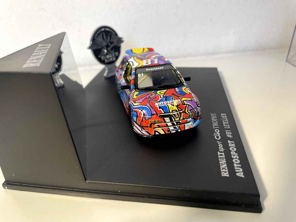 Renault Sport Clio Trophy AUTOSPORT numéro 81 (Letellier) (coffret boite rectangle) Bernard Miniatures