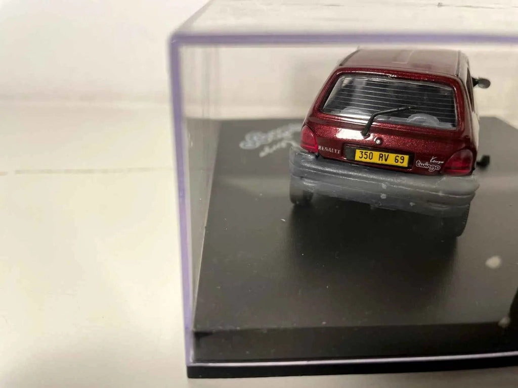 Renault Twingo KENZO bordeaux (boite carrée en carton bordeaux) Bernard Miniatures
