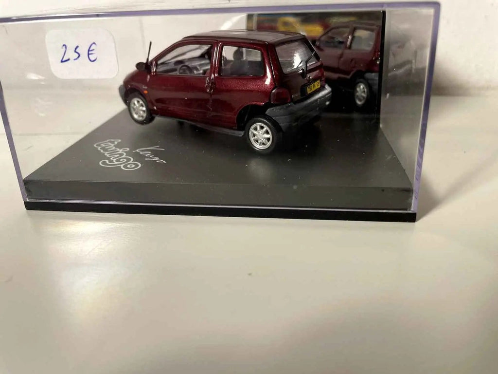 Renault Twingo KENZO bordeaux (boite carrée en carton bordeaux) Bernard Miniatures