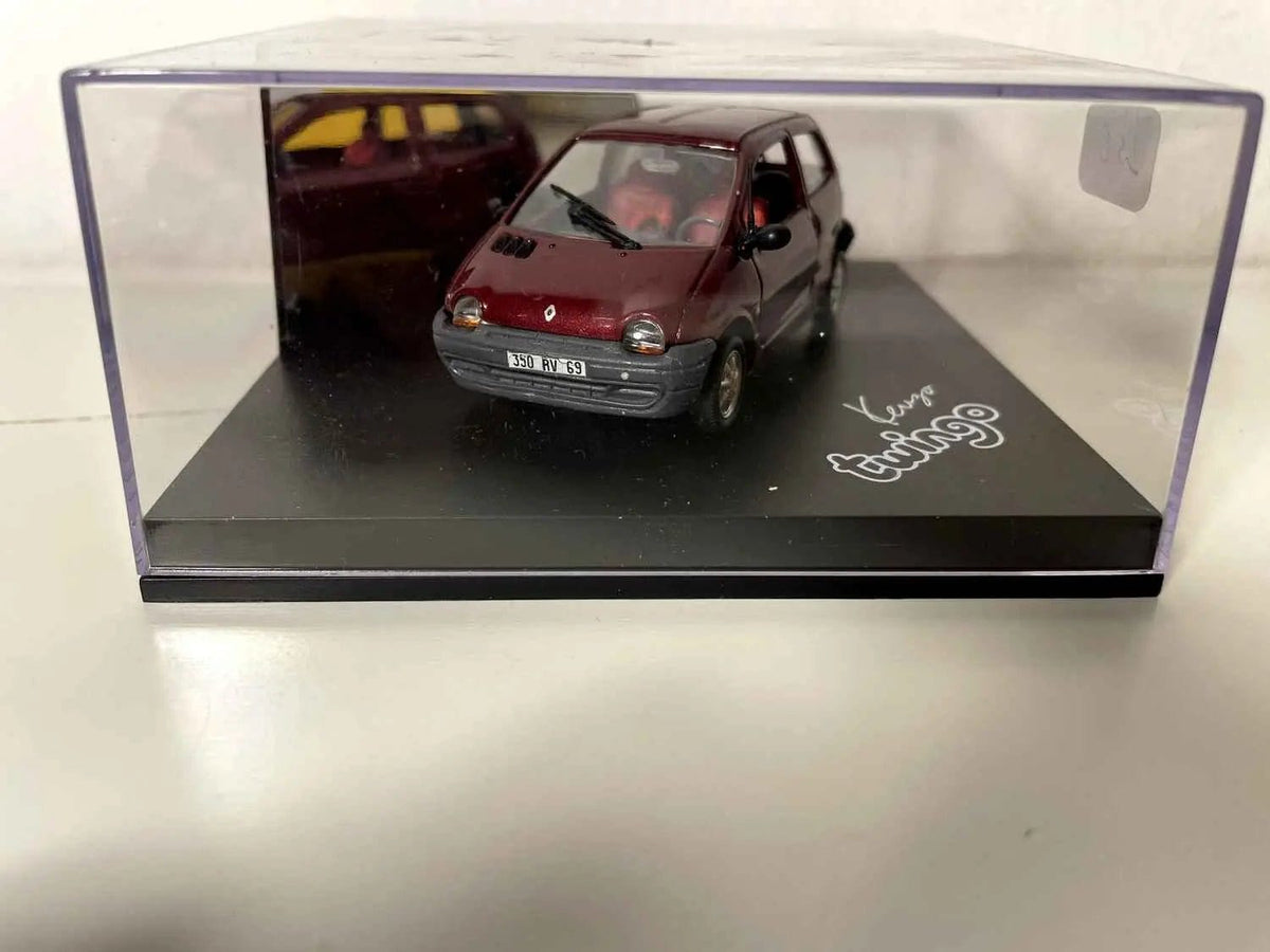 Renault Twingo KENZO bordeaux (boite carrée en carton bordeaux) Bernard Miniatures