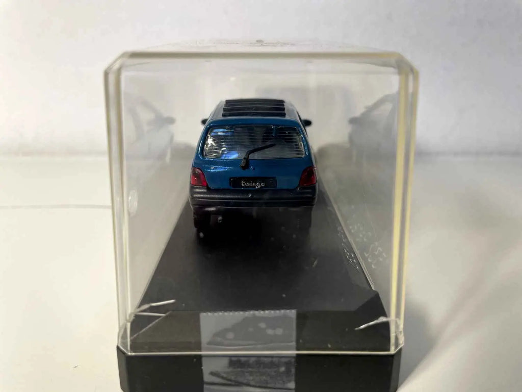 Renault Twingo découvrable bleue (Solido référence 1532) Bernard Miniatures