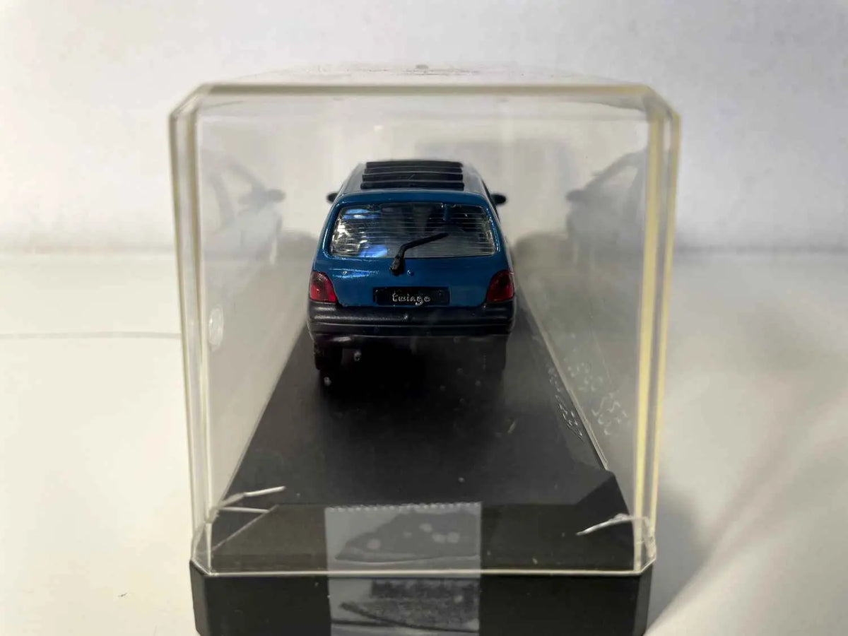 Renault Twingo découvrable bleue (Solido référence 1532) Bernard Miniatures