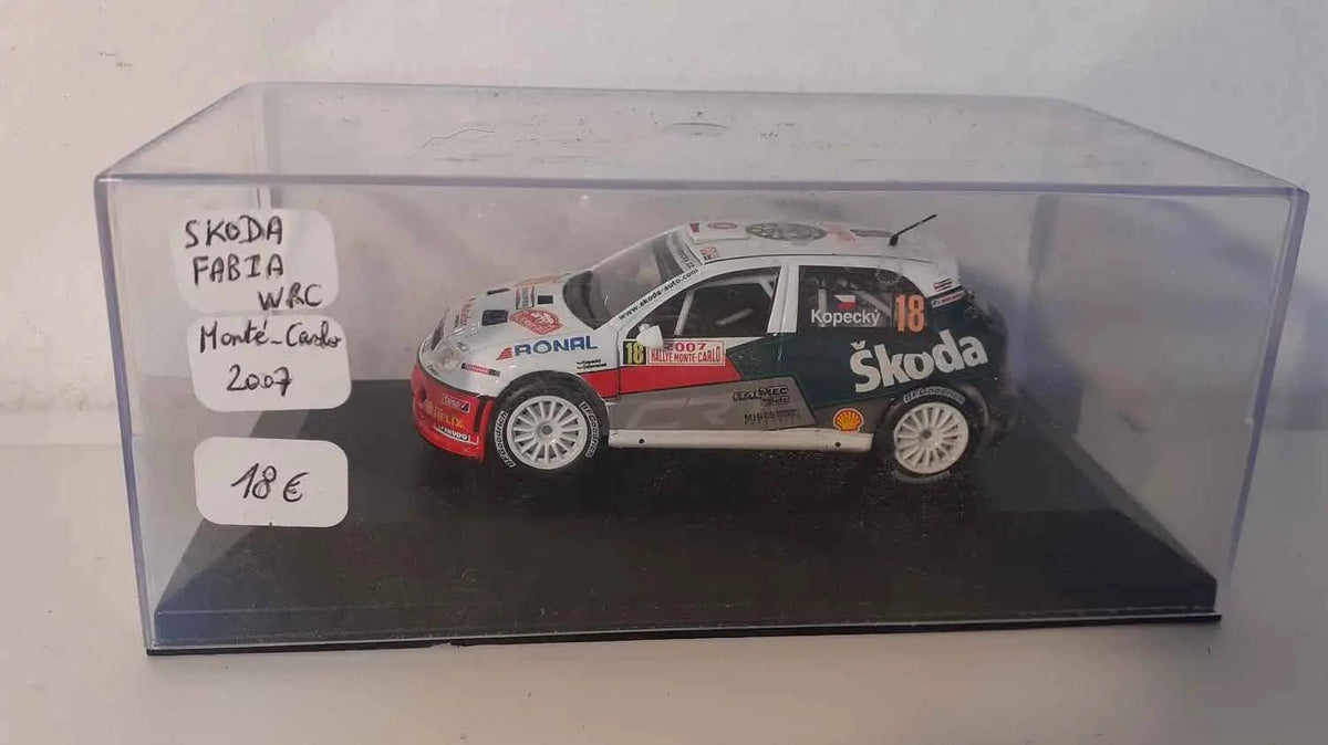 Skoda Fabia WRC (rallye de Monté-Carlo de 2007) Bernard Miniatures