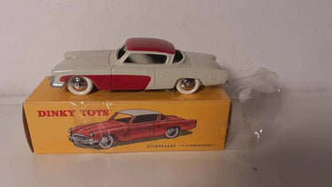 Studebaker Commander beige et toit bordeaux Dinky-Toys (Editions Atlas) Bernard Miniatures
