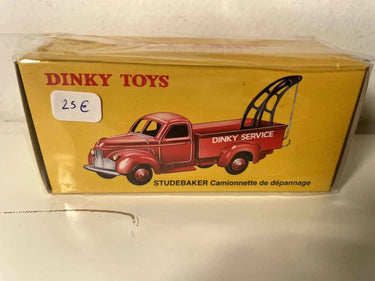 Studebaker camionnette de dépannage rouge Dinky-Toys (éditions Atlas) Bernard Miniatures