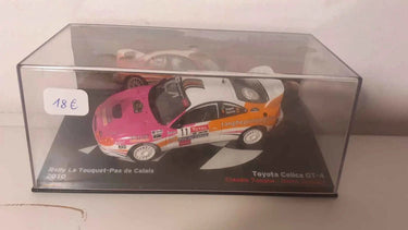 Toyota Célica GT-4 - rallye Le Touquet - Pas De Calais de 2010 Bernard Miniatures