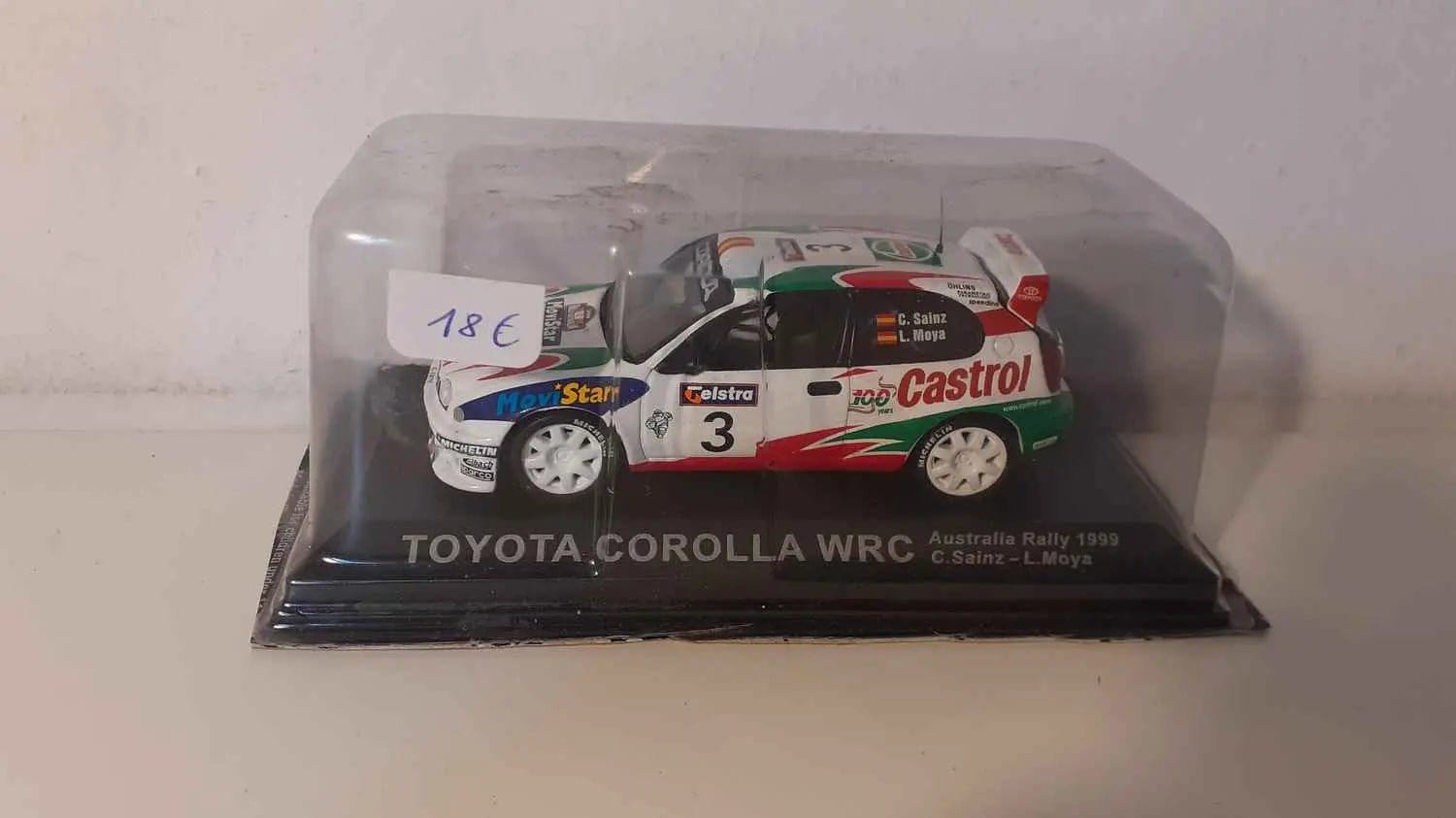 Toyota Corolla WRC (rallye d'Australie de 1999) Bernard Miniatures