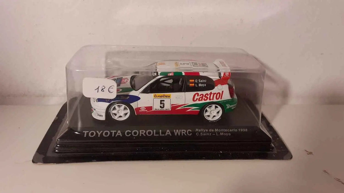 Toyota Corolla WRC rallye de Monté-Carlo de 1998 Bernard Miniatures
