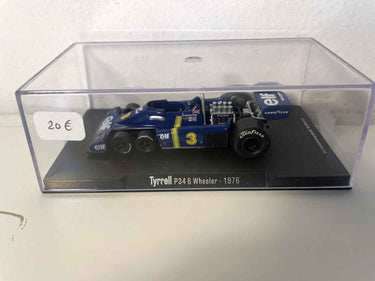 Tyrrell P34 6 Wheeler bleue numéro 3 de 1976 (Formule 1) Bernard Miniatures