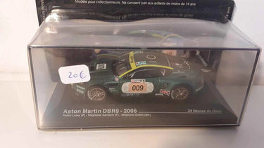Voiture Miniature Aston Martin DBR9 verte numéro 009 (24 heures du Mans de 2006) - Bernard Miniatures