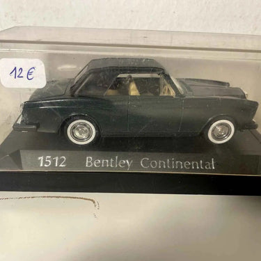 Voiture Miniature Bentley Continental verte foncée (voiture américaine) - Solido référence 1512 - Bernard Miniatures