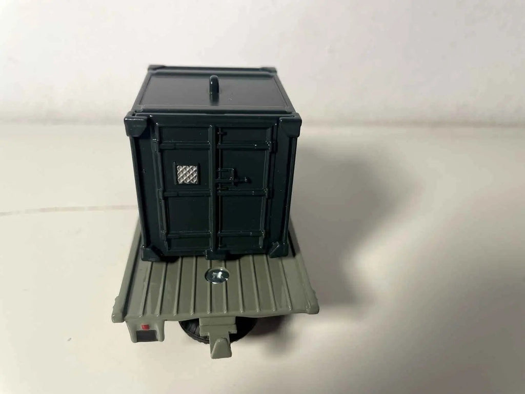 Voiture Miniature Camion Berliet rouge avec plateau et avec container Dinky-Toys (éditions Atlas) - Bernard Miniatures