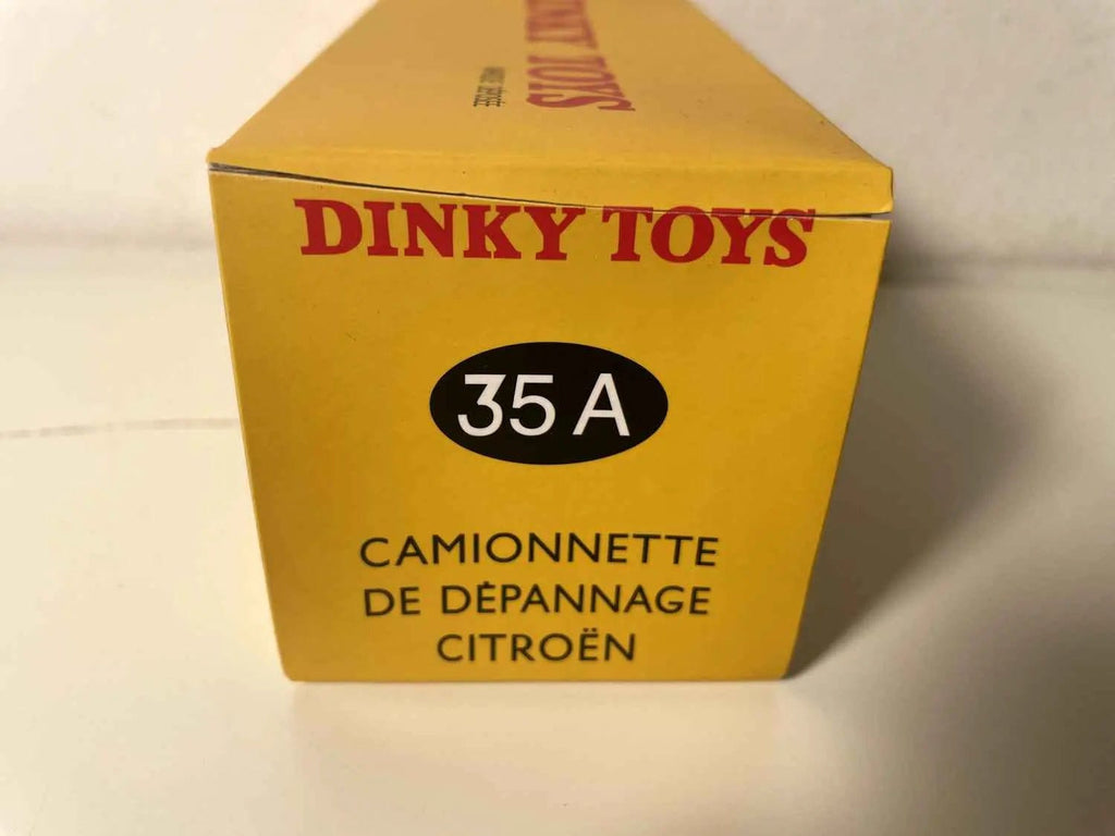 Voiture Miniature Camionnette de dépannage Citroën rouge Dinky-Toys (éditions Atlas) - Bernard Miniatures