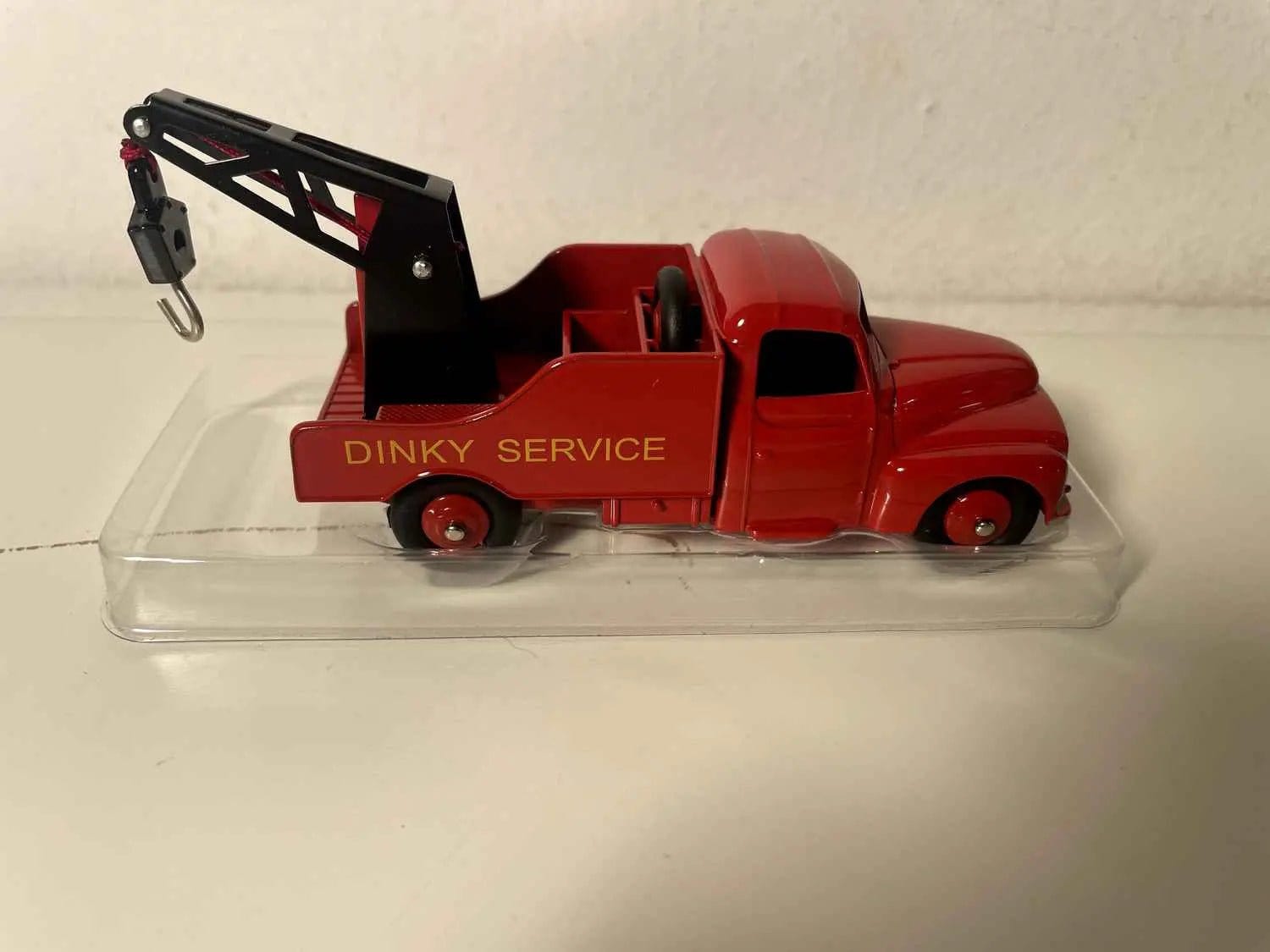Voiture Miniature Camionnette de dépannage Citroën rouge Dinky-Toys (éditions Atlas) - Bernard Miniatures