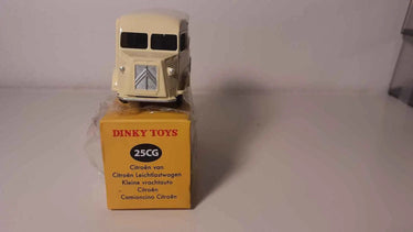 Voiture Miniature Citroën HY beige Charles Gervais Dinky-Toys (Editions Atlas) - Bernard Miniatures