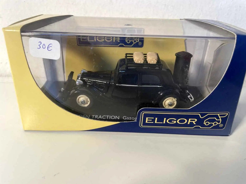 Voiture Miniature Citroën Traction Gazogène (ELIGOR) - Bernard Miniatures