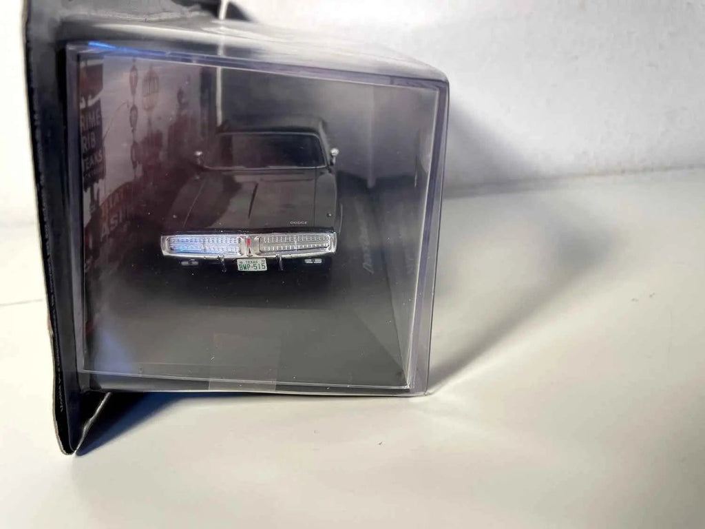Voiture Miniature Dodge Charger noire de 1972 (voiture américaine) - Bernard Miniatures