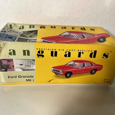 Voiture Miniature Ford Granada MK I rouge foncée (collection Vanguards) - Bernard Miniatures