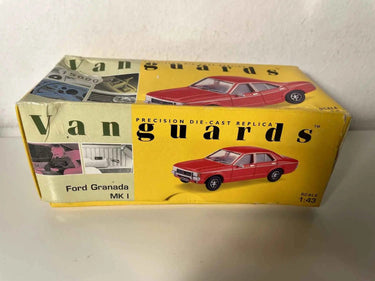 Voiture Miniature Ford Granada MK I rouge foncée (collection Vanguards) - Bernard Miniatures