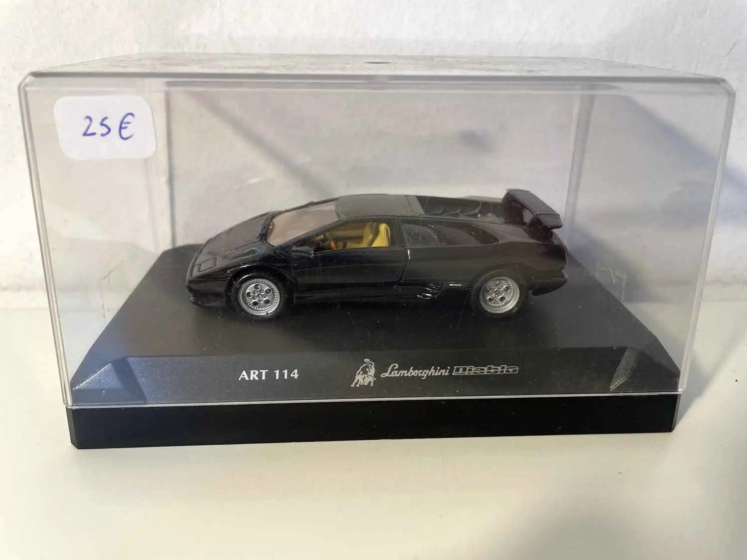 Voiture Miniature Lamborghini Diablo noire - Bernard Miniatures