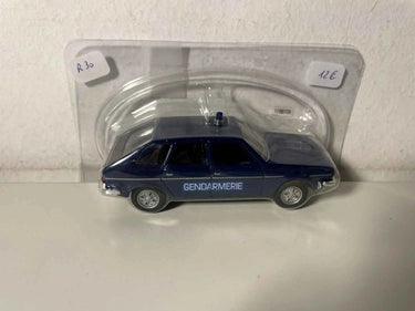 Voiture Miniature Renault 30 BLEUE gendarmerie - Bernard Miniatures