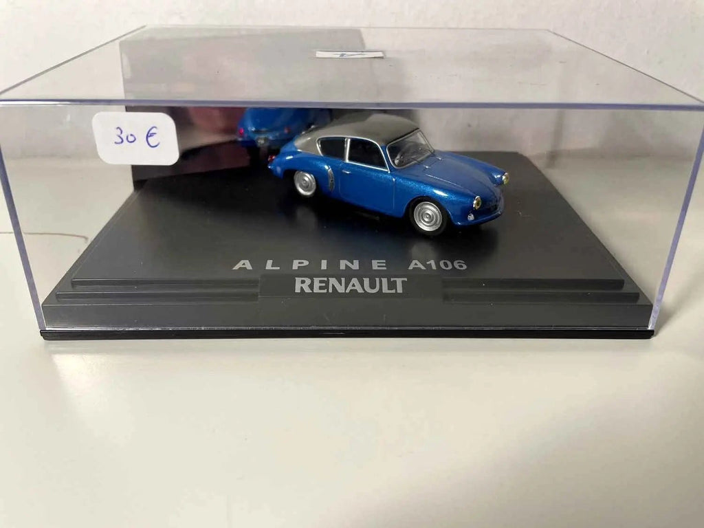 Voiture Miniature Renault Alpine A106 bleue (coffret) - Bernard Miniatures
