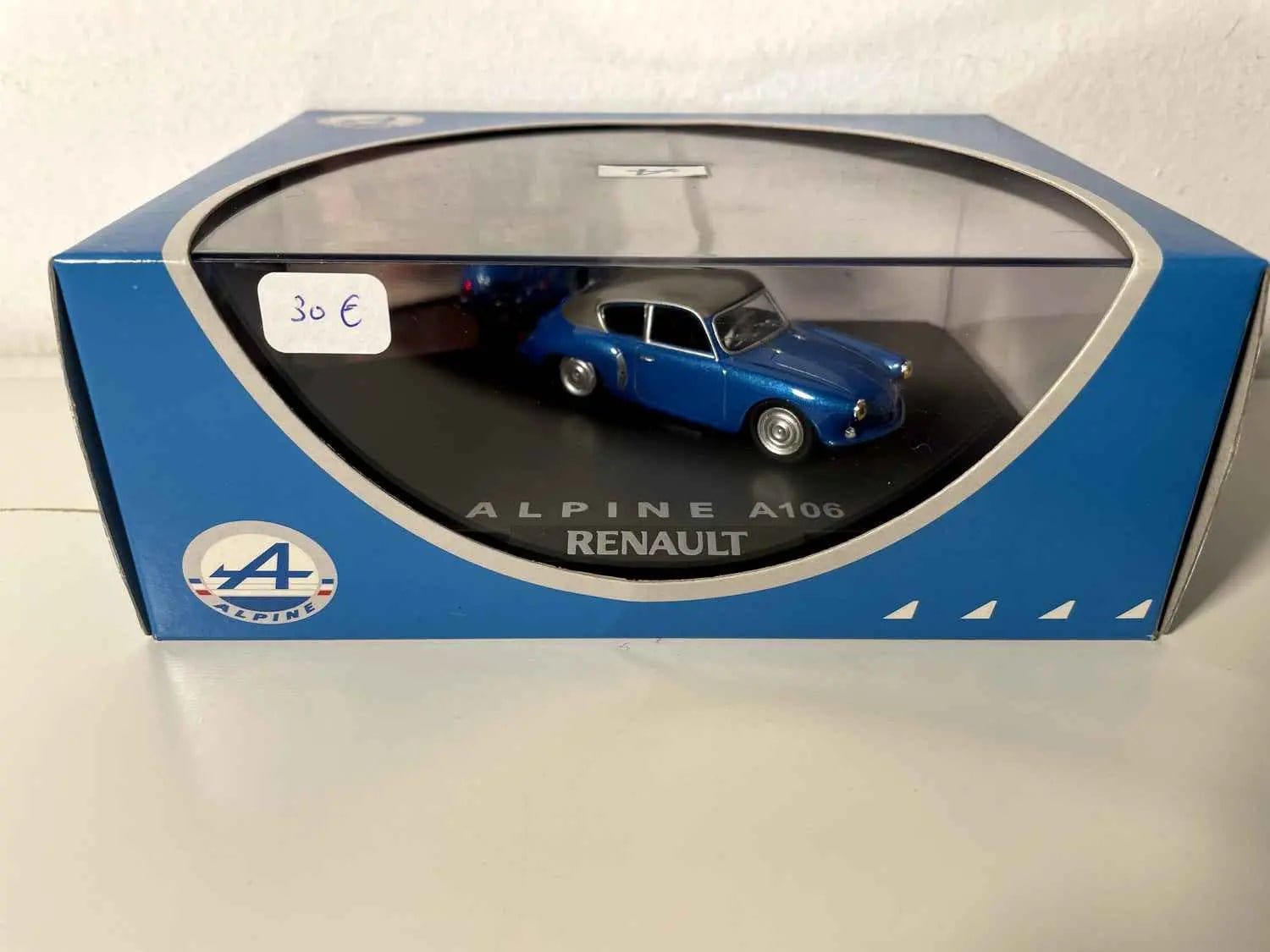 RENAULT ALPINE A106 1965 Bleu ALTAYA 1:43 de reference N°0 RENAULT ALPINE A106 1965 Bleu ALTAYA 1:43 de reference N°0