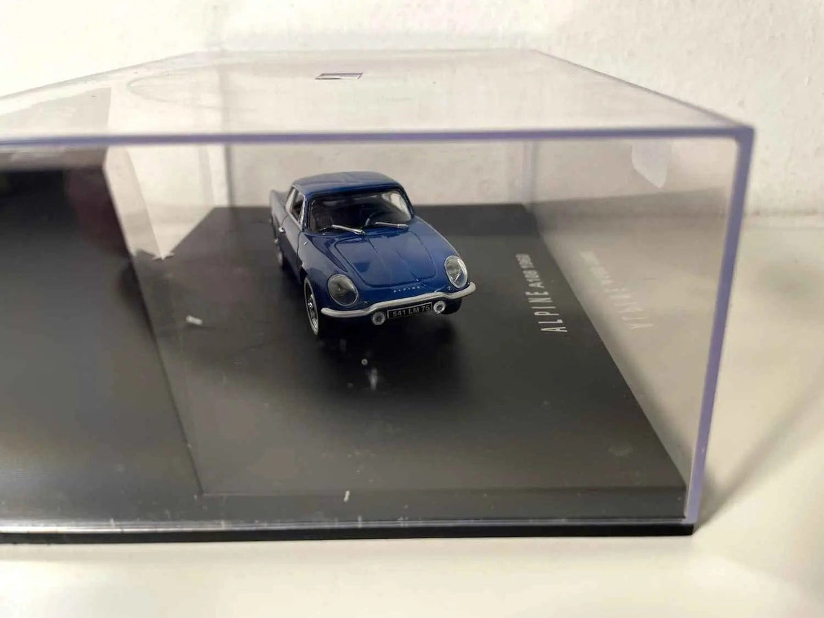 Voiture Miniature Renault Alpine A108 bleue de 1960 (coffret) - Bernard Miniatures
