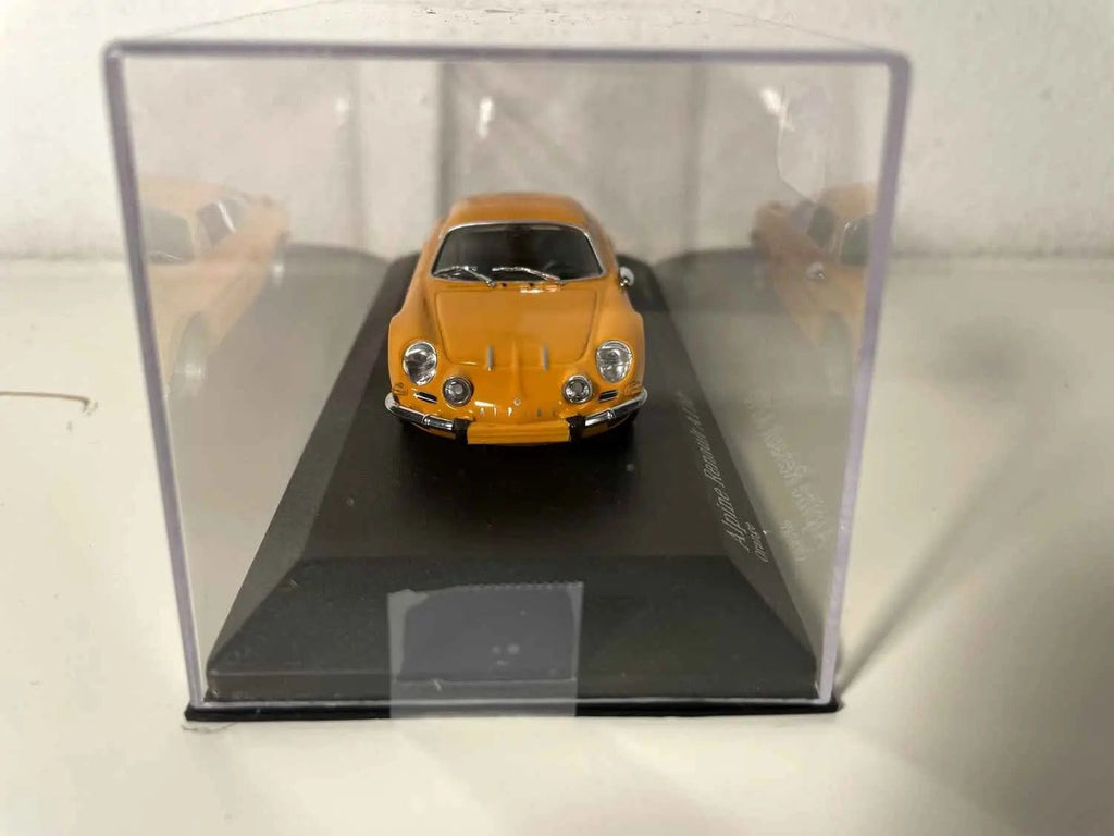 Voiture Miniature Renault Alpine A110 orange foncée (MINICHAMPS) - Bernard Miniatures