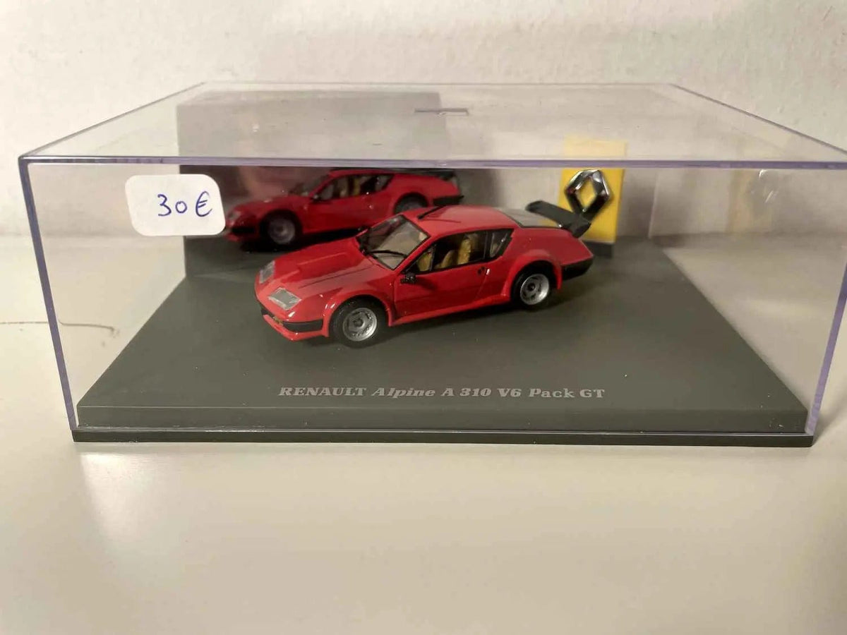 Voiture Miniature Renault Alpine A310 V6 Pack GT rouge (coffret) - Bernard Miniatures