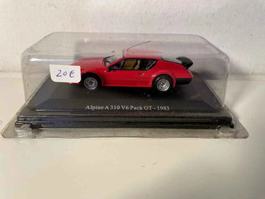 Voiture Miniature Renault Alpine A310 V6 pack GT rouge de 1983 - Bernard Miniatures