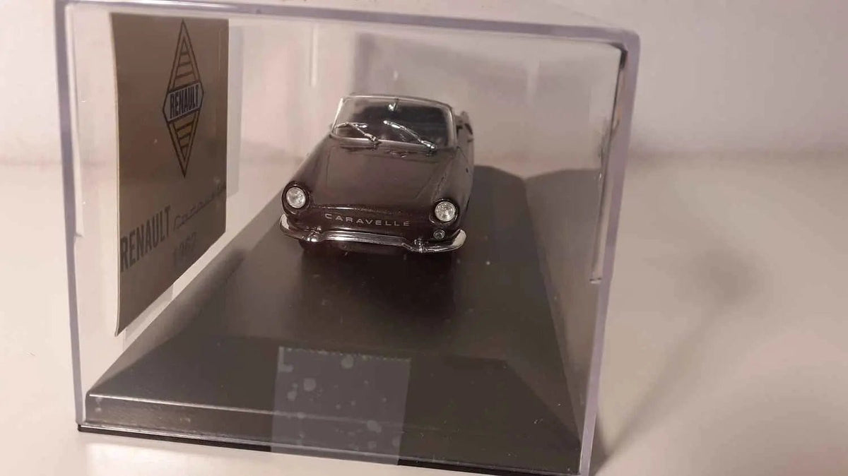 Voiture Miniature Renault Caravelle grise foncée de 1962 (anthracite) - Bernard Miniatures