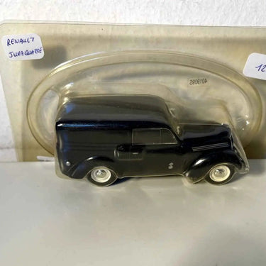 Voiture Miniature Renault Juvaquatre noire GENDARMERIE - Bernard Miniatures