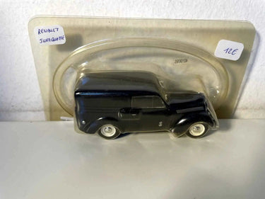 Voiture Miniature Renault Juvaquatre noire GENDARMERIE - Bernard Miniatures