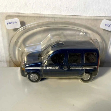 Voiture Miniature Renault Kangoo bleu GENDARMERIE - Bernard Miniatures